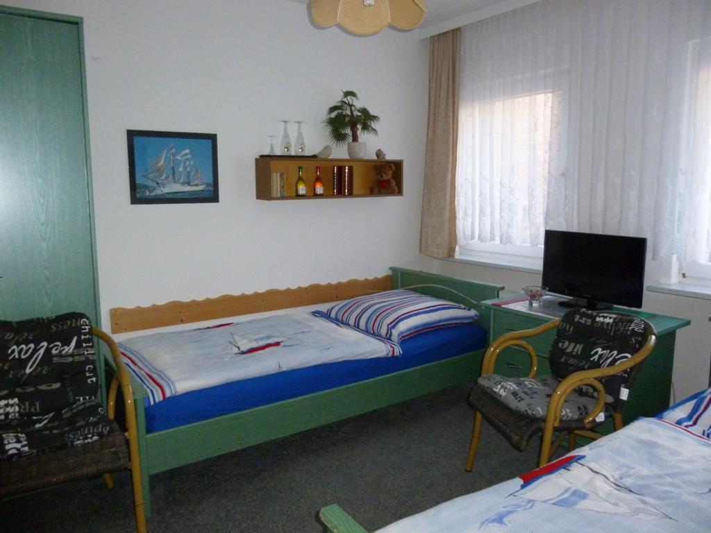 וולגסט Pension Am Peeneufer Ug חדר תמונה